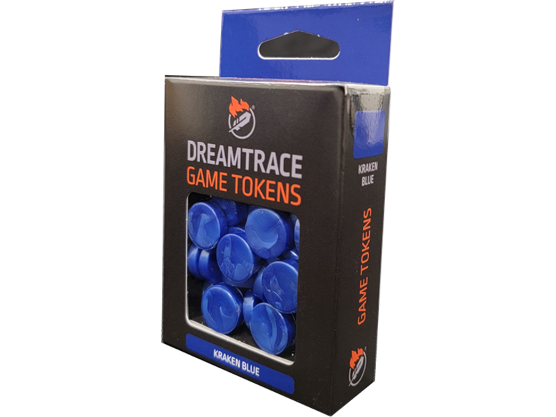 Dreamtrace Gaming Tokens - Kraken Blue