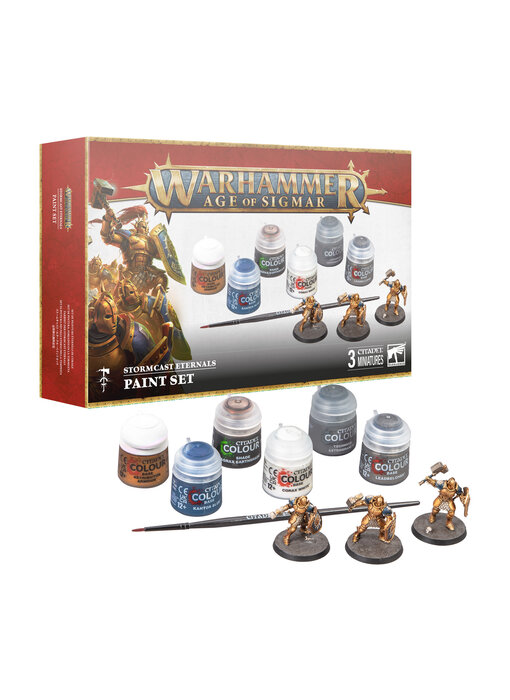 Age Of Sigmar Stormcast + Paint Set