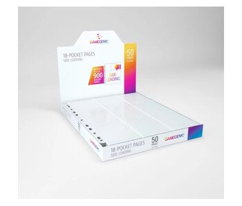 Pages - Sideloading 18-Pocket Display - White (50)