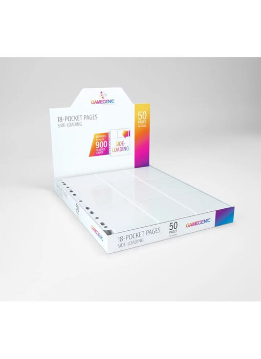 Pages - Sideloading 18-Pocket Display - White (50)