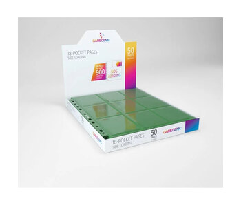 Pages - Sideloading 18-Pocket Display - Green (50)