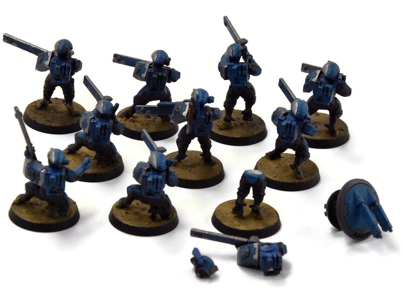 Games Workshop TAU EMPIRE 12 Fire Warriors Strike Team #2 Warhammer 40K
