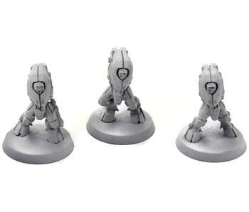 TAU EMPIRE 3 Stealth Battlesuits #1 missing arms Warhammer 40K