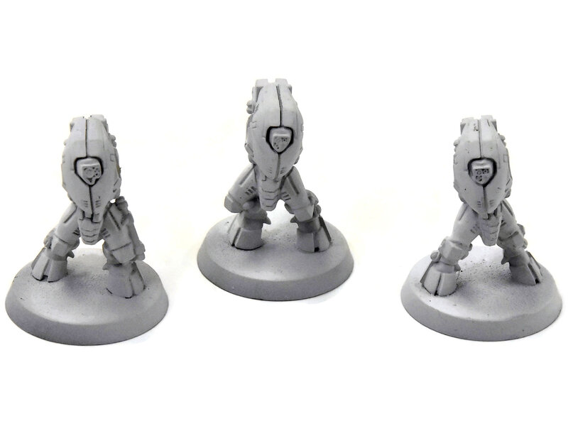 Games Workshop TAU EMPIRE 3 Stealth Battlesuits #1 missing arms Warhammer 40K