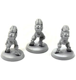Games Workshop TAU EMPIRE 3 Stealth Battlesuits #1 missing arms Warhammer 40K