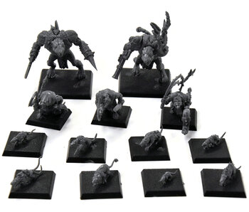 SKAVEN Rat Ogre Packmaster And Giant Rat #1 Fantasy