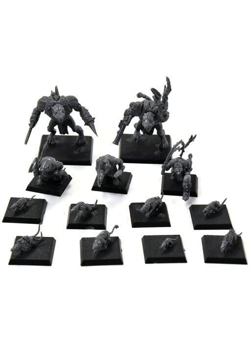 SKAVEN Rat Ogre Packmaster And Giant Rat #1 Fantasy
