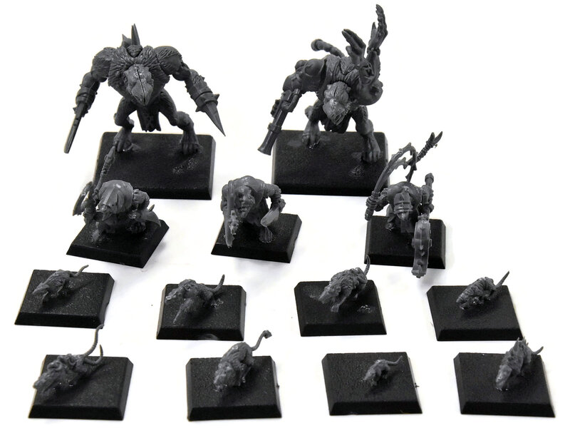 Games Workshop SKAVEN Rat Ogre Packmaster And Giant Rat #1 Fantasy