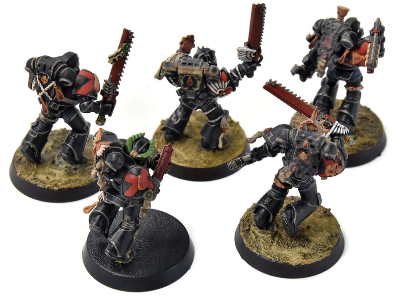 Games Workshop BLOOD ANGELS 5 Death Company #4 WELL PAINTED Warhammer 40K