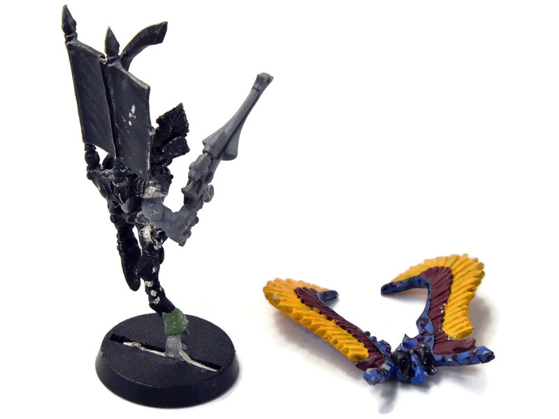 Games Workshop AELDARI Lord Baharroth Converted #1 METAL Warhammer 40K