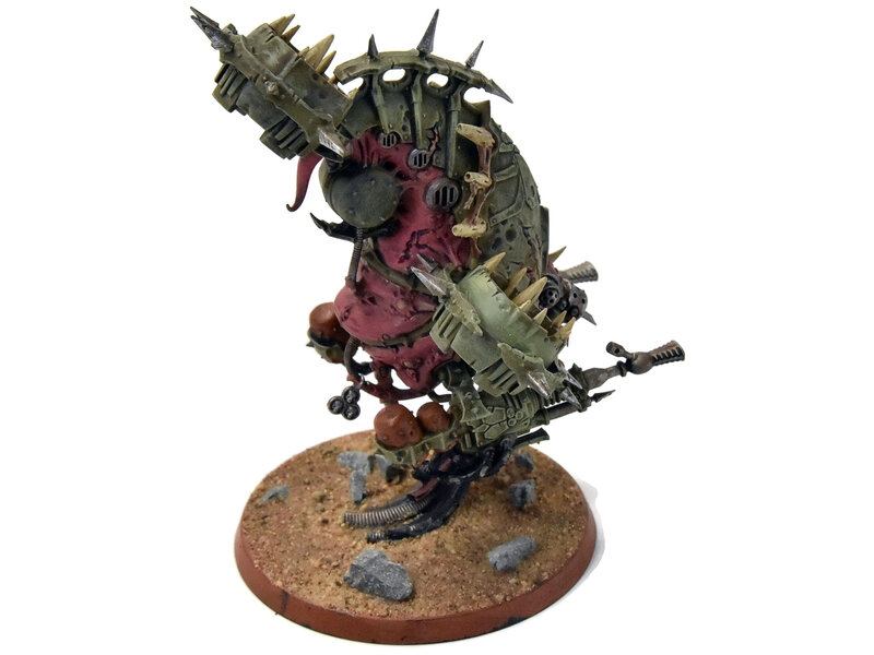 Games Workshop DEATH GUARD Foetid Bloat Drone #1 WELL PAINTED Warhammer 40K