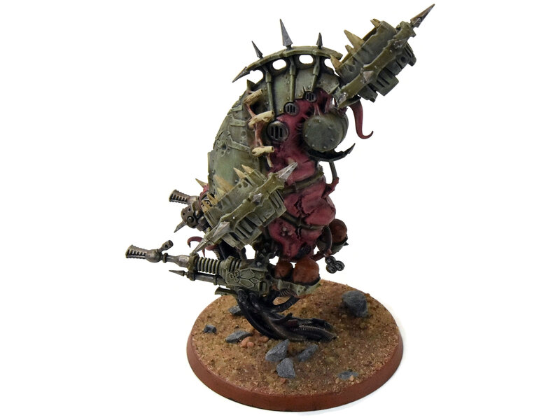 Games Workshop DEATH GUARD Foetid Bloat Drone #1 WELL PAINTED Warhammer 40K