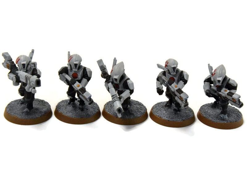 Games Workshop TAU EMPIRE 10 Pathfinders #3 WELL PAINTED Warhammer 40K