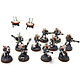 TAU EMPIRE 10 Fire Warriors #2 WELL PAINTED Warhammer 40K