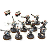 Games Workshop TAU EMPIRE 10 Fire Warriors #2 WELL PAINTED Warhammer 40K