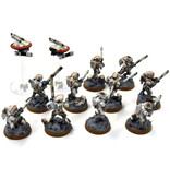 Games Workshop TAU EMPIRE 10 Fire Warriors #2 WELL PAINTED Warhammer 40K