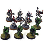 Games Workshop TAU EMPIRE 10 Fire Warriors #8 MIX PAINT Warhammer 40K