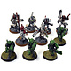 TAU EMPIRE 10 Fire Warriors #8 MIX PAINT Warhammer 40K