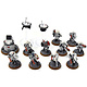 TAU EMPIRE 10 Breachers #2 WELL PAINTED Warhammer 40K