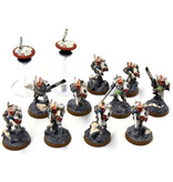 Games Workshop TAU EMPIRE 10 Fire Warriors #4 WELL PAINTED Warhammer 40K