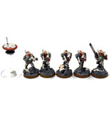 Games Workshop TAU EMPIRE 10 Fire Warriors #4 WELL PAINTED Warhammer 40K