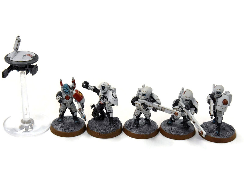 Games Workshop TAU EMPIRE 10 Fire Warriors #1 WELL PAINTED Warhammer 40K