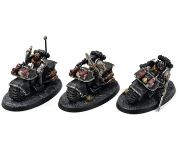 DEATHWATCH 3 Bike Squad #2 WELL PAINTED Warhammer 40K
