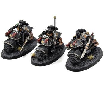 DEATHWATCH 3 Bike Squad #3 WELL PAINTED Warhammer 40K
