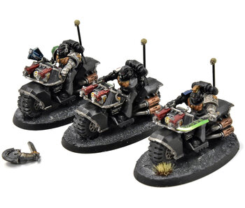 DEATHWATCH 3 Bike Squad #1 WELL PAINTED Warhammer 40K
