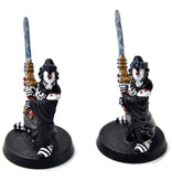 Games Workshop AELDARI 2 Warlocks #1 METAL Warhammer 40K