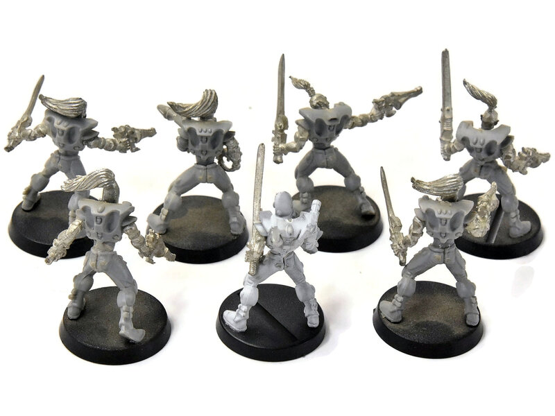 Games Workshop AELDARI 7 Guardians #10 metal bits Warhammer 40K