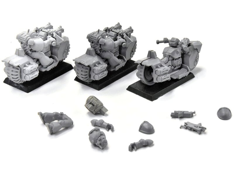 Games Workshop SPACE MARINES 3 Bikes #2 Warhammer 40K Bikers