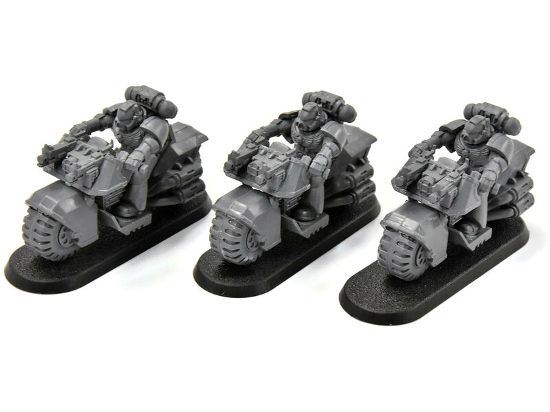 Games Workshop SPACE MARINES 3 Bikes #1 Warhammer 40K