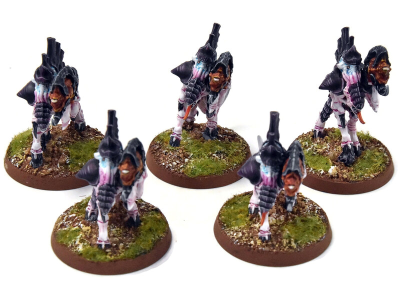 Games Workshop TYRANIDS 5 Barbgaunts #1 PRO PAINTED Warhammer 40K