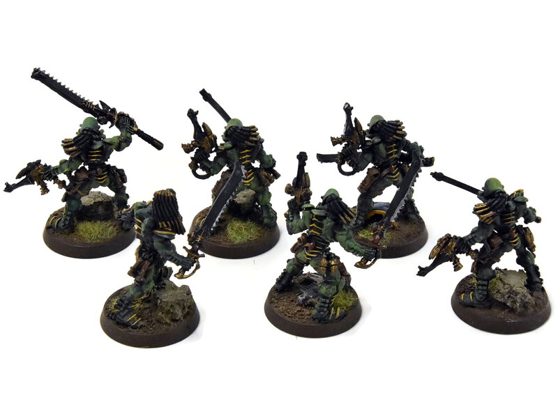 Games Workshop AELDARI 6 Striking Scorpions #1 Warhammer 40K WELL PAINTED