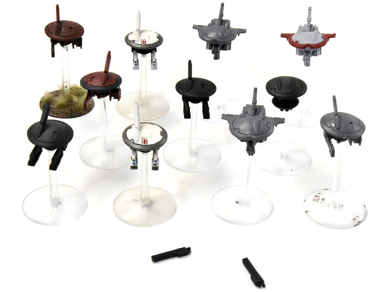 Games Workshop TAU EMPIRE 11 Drone Lot #1 Warhammer 40K