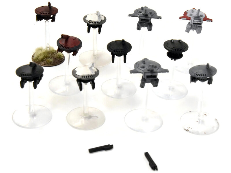 Games Workshop TAU EMPIRE 11 Drone Lot #1 Warhammer 40K