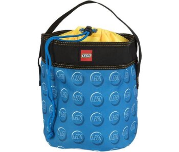 LEGO® Storage Cinch Bucket - Blue Knob