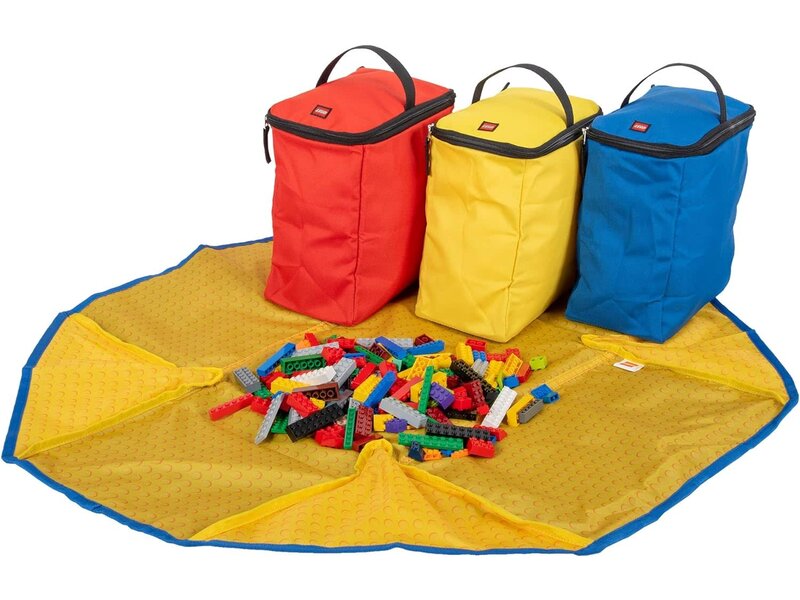 LEGO LEGO® Storage 4-Piece Organizer Tote & Play Mat