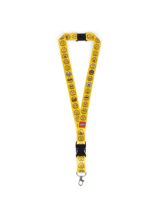 LEGO® Poly Lanyard - Yellow Minifigure Head