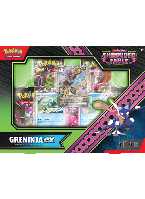 Pokemon SV6.5 Shrouded Fable Greninja Ex Special Illustration Collection