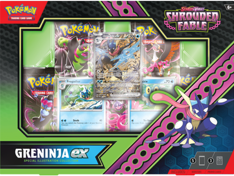 Pokémon Trading cards Pokemon SV6.5 Shrouded Fable Greninja Ex Special Illustration Collection