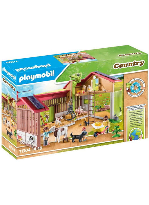 Ferme avec panneaux solaires (71304)