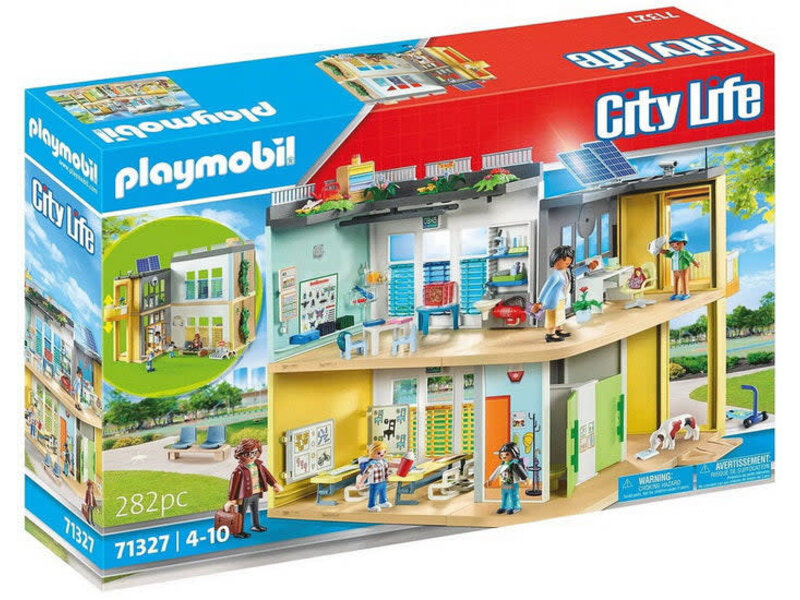 Playmobil École aménagée (71327)