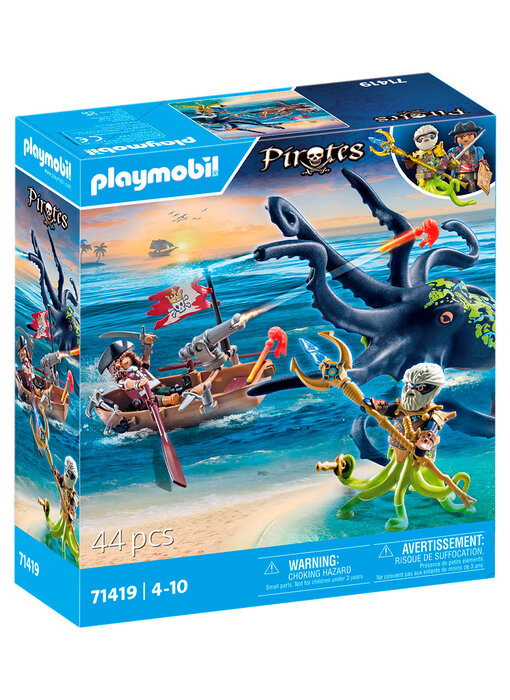Pirate Avec Pieuvre Géante (71419)