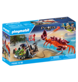 Playmobil Pirate Et Crabe Géant (71532)