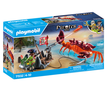 Pirate Et Crabe Géant (71532)