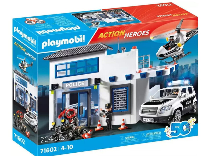 Playmobil Poste De Police (71602)