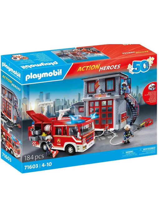Ensemble De Secour Avec Pompiers (71603)