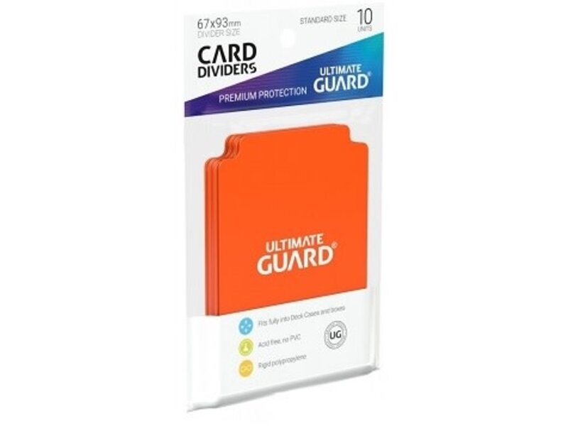 Ultimate Guard Card Dividers Orange